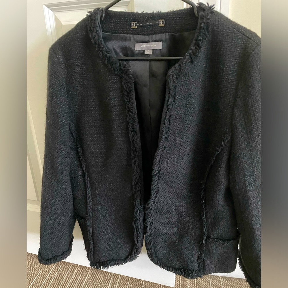 Ann Taylor Boucle jacket